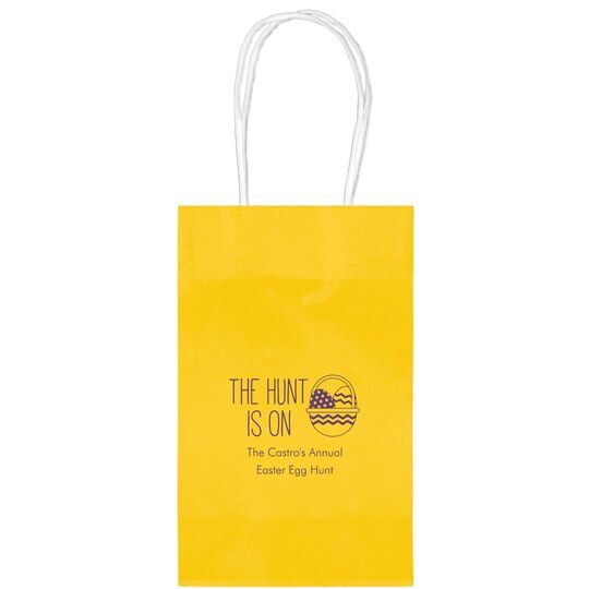 The Hunt Is On Medium Twisted Handled Bags