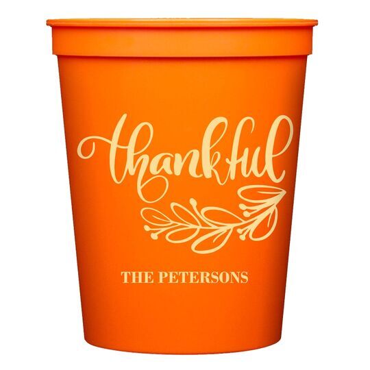 Thankful Stadium Cups