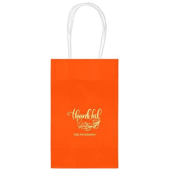 Thankful Medium Twisted Handled Bags