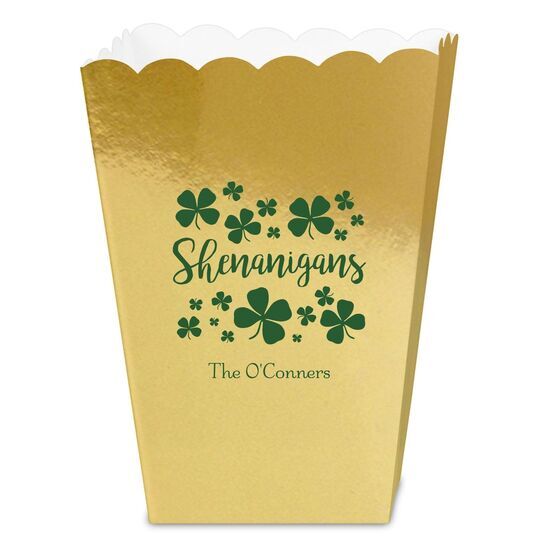 Shenanigans Mini Popcorn Boxes