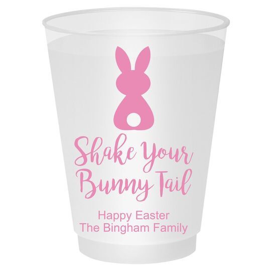 Shake Your Bunny Tail Shatterproof Cups