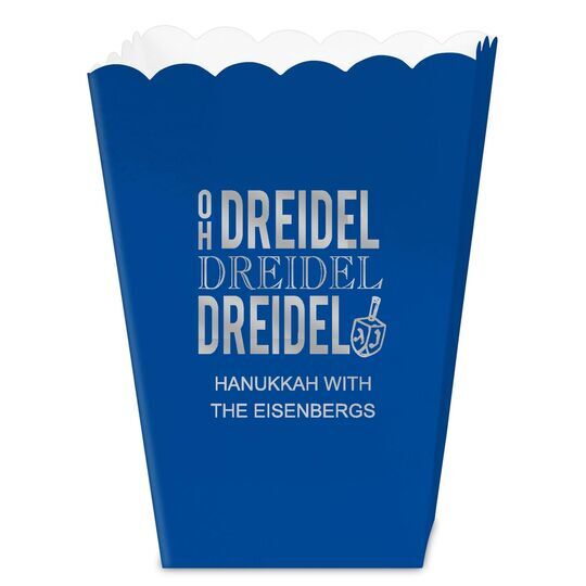 Oh Dreidel Mini Popcorn Boxes