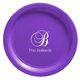 Elegant Initial Paper Plates Image 4 of 5