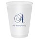 Elegant Initial Shatterproof Cups Image 5 of 5
