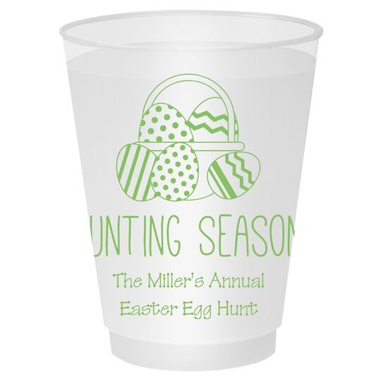 Hunting Season Easter Shatterproof Cups