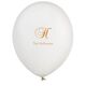 Elegant Initial Latex Balloons Image 4 of 5