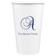 Elegant Initial Paper Coffee Cups Image 5 of 5