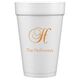 Elegant Initial Styrofoam Cups Image 2 of 5