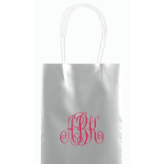 Large Interlocking Script Monogram Mini Twisted Handled Bags