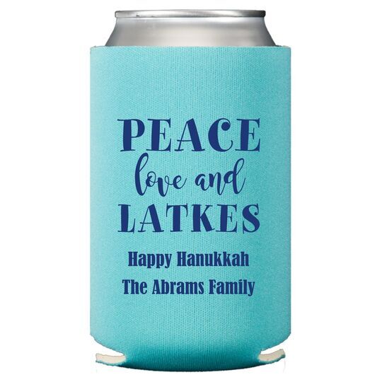 Peace Love And Latkes Collapsible Huggers