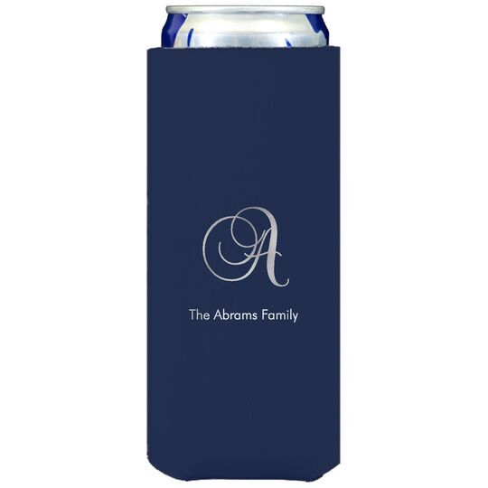 Elegant Initial Collapsible Slim Huggers