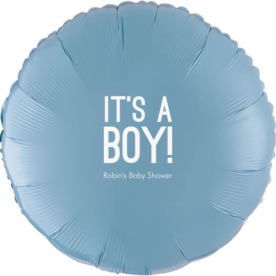 It's A Boy Mylar Balloons