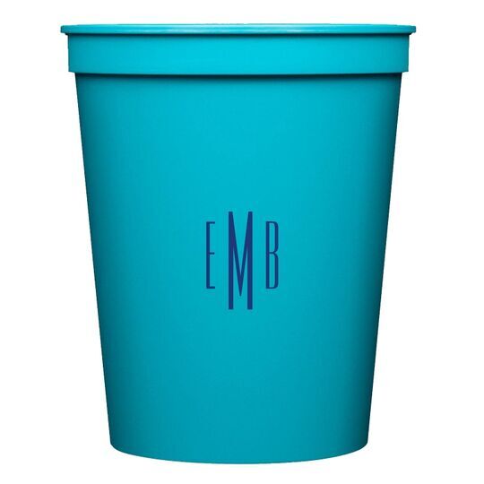 Commonwealth Monogram Stadium Cups