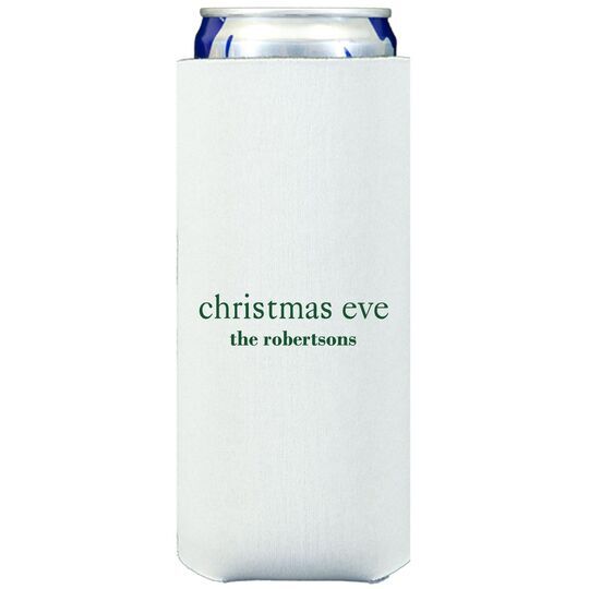 Big Word Christmas Eve Collapsible Slim Huggers