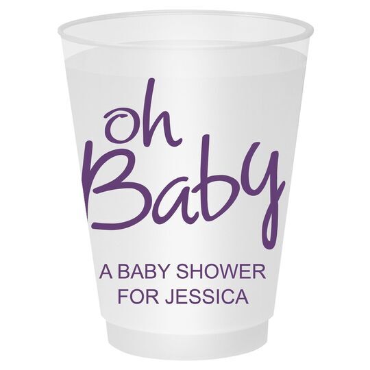 baby feet | styrofoam cups