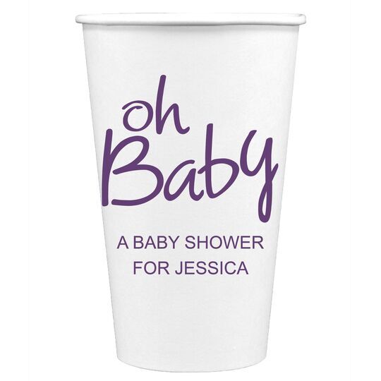 Casual Oh Baby Paper Coffee Cups
