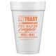Let's Raise a Toast Styrofoam Cups Image 2 of 2