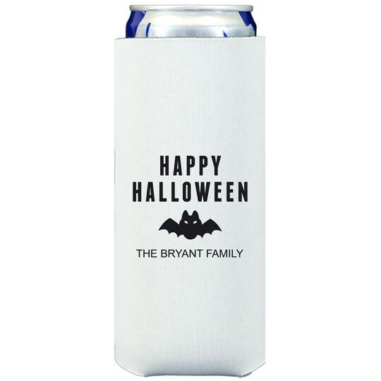 Happy Halloween Bat Collapsible Slim Huggers