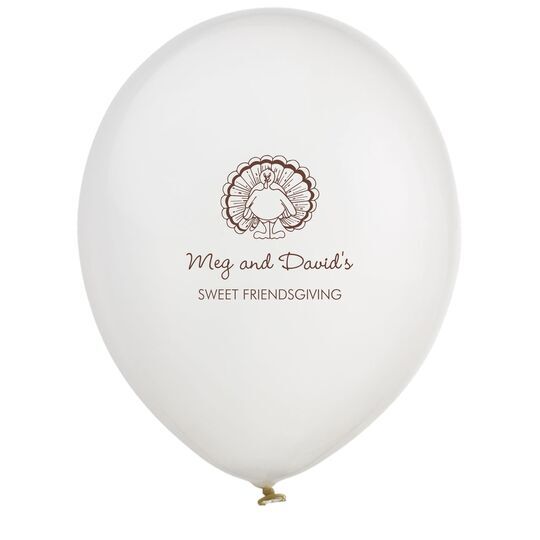 Friendsgiving Latex Balloons