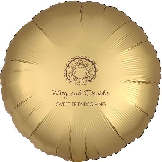 Friendsgiving Mylar Balloons