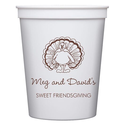 Friendsgiving Stadium Cups