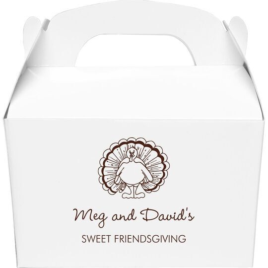 Friendsgiving Gable Favor Boxes