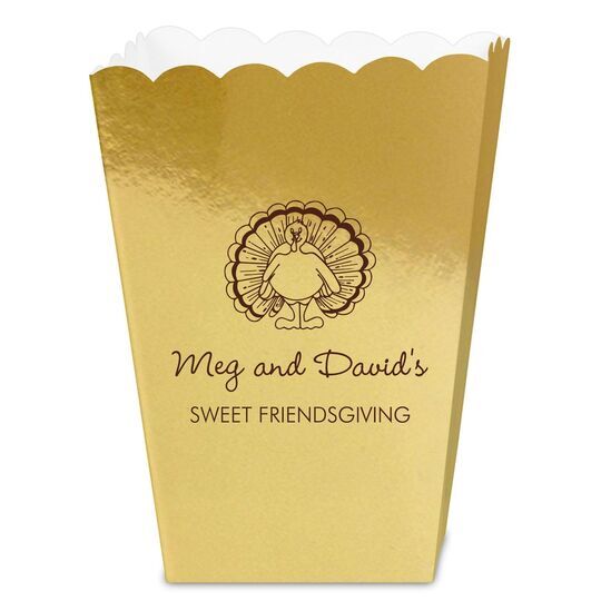 Friendsgiving Mini Popcorn Boxes