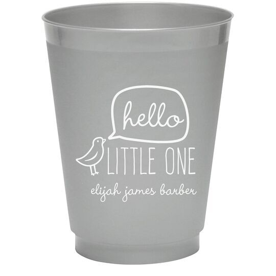 Little Bird Colored Shatterproof Cups