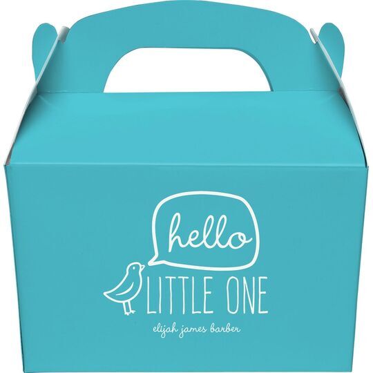 Little Bird Gable Favor Boxes