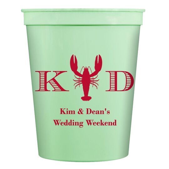 Initial Lobster Stadium Cups