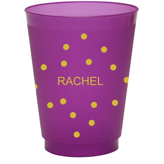 Confetti Dot Party Colored Shatterproof Cups
