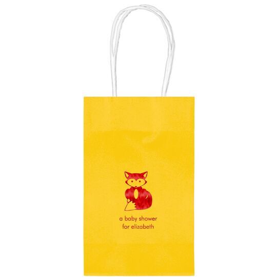 Little Fox Medium Twisted Handled Bags