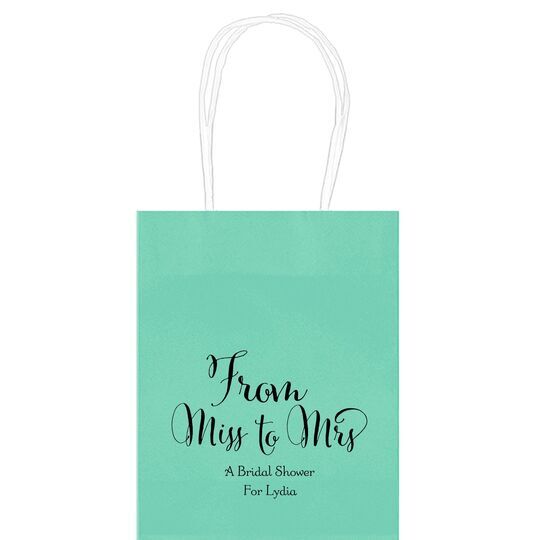 From Miss to Mrs Mini Twisted Handled Bags