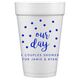 Confetti Dots Our Day Styrofoam Cups Image 1 of 4
