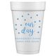 Confetti Dots Our Day Styrofoam Cups Image 4 of 4