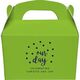 Confetti Dots Our Day Gable Favor Boxes Image 3 of 4