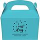 Confetti Dots Our Day Gable Favor Boxes Image 4 of 4
