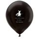 Flying Witch Latex Balloons Image 2 of 2