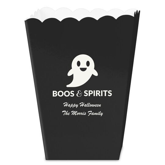Boos & Spirits Mini Popcorn Boxes