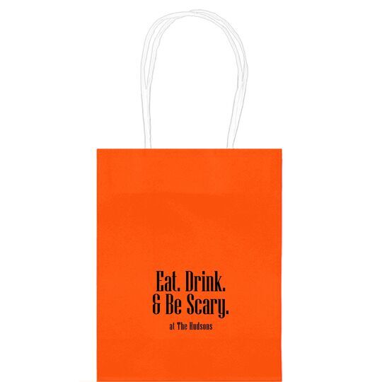 Eat Drink & Be Scary Mini Twisted Handled Bags