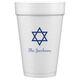 Traditional Star of David Styrofoam Cups Image 2 of 2