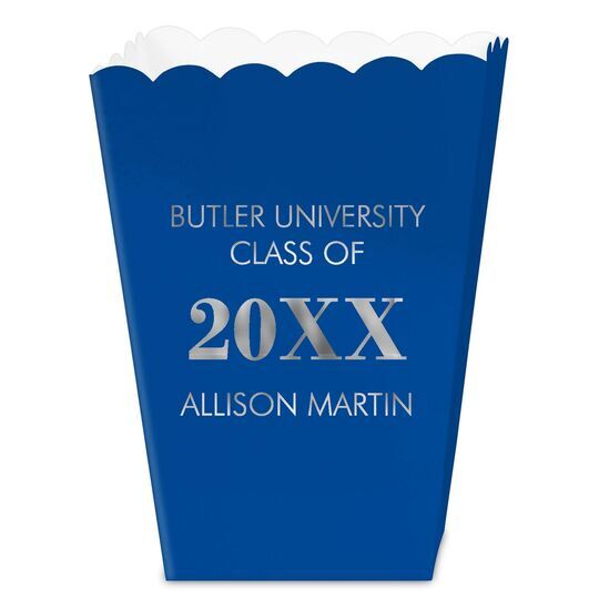 Big Year Printed Mini Popcorn Boxes