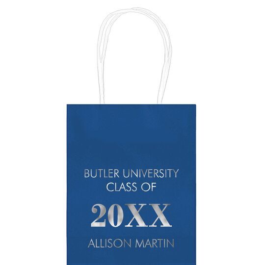 Big Year Printed Mini Twisted Handled Bags