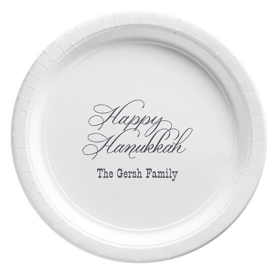 Hanukkah paper plates sale