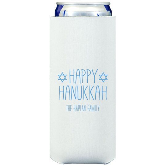 Hanukkah Jewish Stars Collapsible Slim Huggers