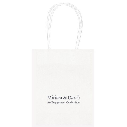 Any Text You Want Mini Twisted Handled Bags