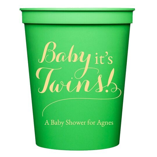 Baby It's Twins Stadium Cups