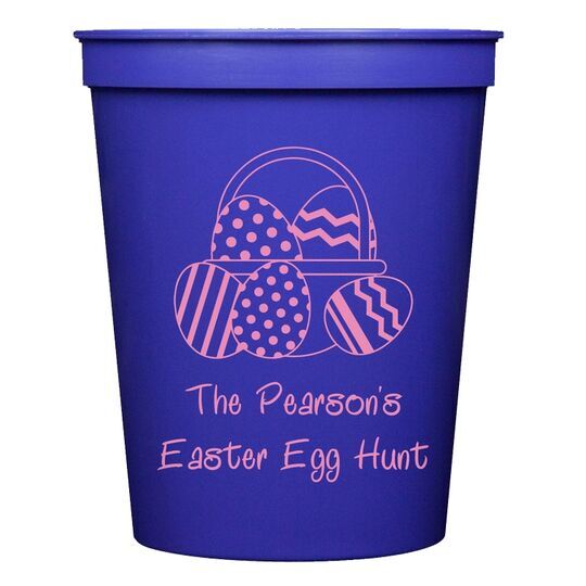 Easter Basket Stadium Cups