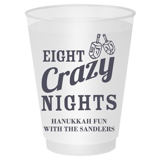 Eight Crazy Nights Shatterproof Cups