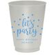 Confetti Dots Let's Party Colored Shatterproof Cups Image 2 of 5